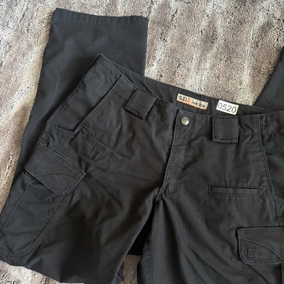 511 5.11 Tactical Cargo EMS Law Enforcement Pants Woman's Size 14 Regular Black - Picture 4 of 10